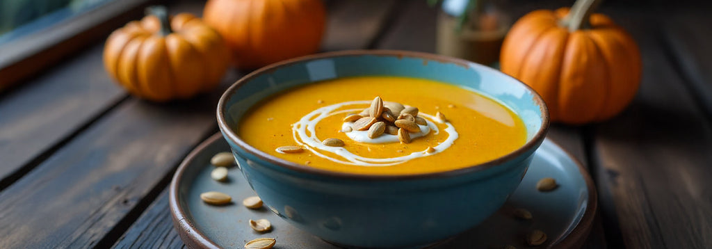 Diabetic-Friendly Autumn Soup: Pumpkin & Butternut Squash Comfort Bowl