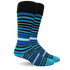 Stripe Cotton Blue Socks