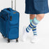 3 Pack - Compression Socks - Navy + Teal/Knee-High