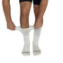 Solid White Diabetic Socks