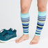 3 Pack - Compression Socks - Navy + Teal/Knee-High