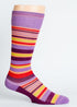 Stripes Purple - Medical Compression Socks