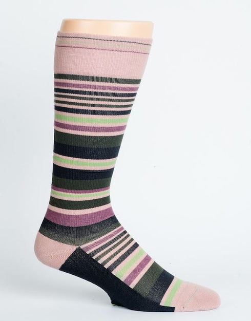 Stripes Pink - Medical Compression Socks