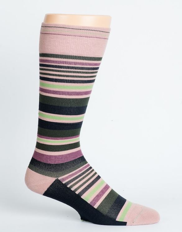 Stripes Pink - Medical Compression Socks