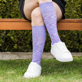 Cosmic Purple - Medical Compression Socks thumbnail 6