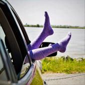 Cosmic Purple - Medical Compression Socks thumbnail 5
