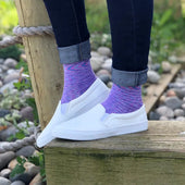 Cosmic Purple - Medical Compression Socks thumbnail 4