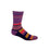 3 Pack -Diabetic Socks - Stripe - [Pink, Blue, Purple]