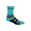 3 Pack -Diabetic Socks - Stripe - [Pink, Blue, Purple]