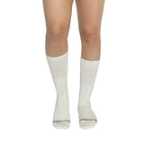 Solid White Diabetic Socks thumbnail 3