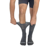 Solid Grey Diabetic Socks thumbnail 2