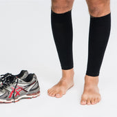 Solid Black Cotton Compression Sleeve thumbnail 3