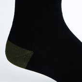 Color Block Black + Pink Cotton Compression Socks thumbnail 2