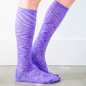 Cosmic Purple - Medical Compression Socks thumbnail 2